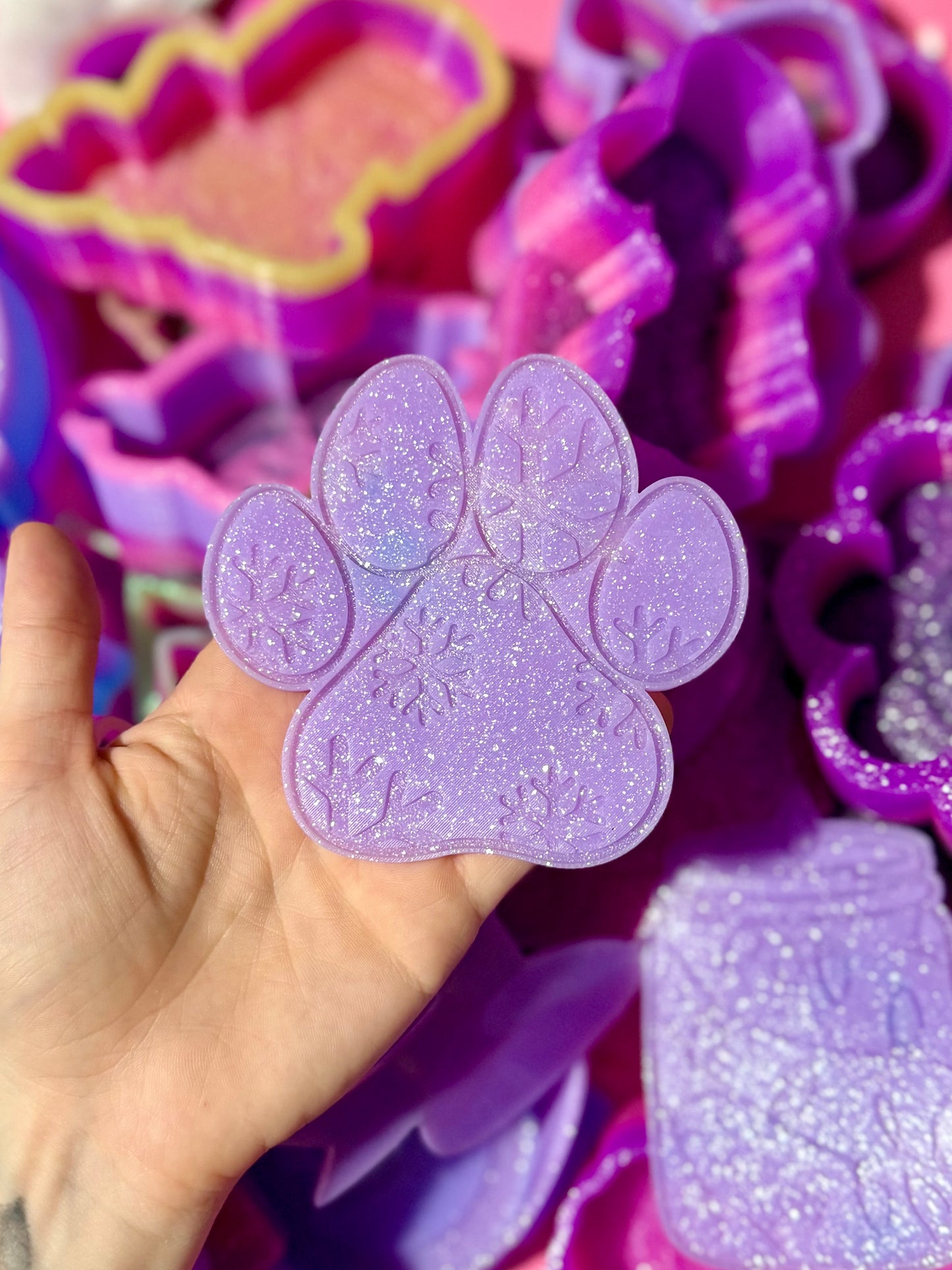 DOG PAWS- choose your insert/s READ DESCRIPTION