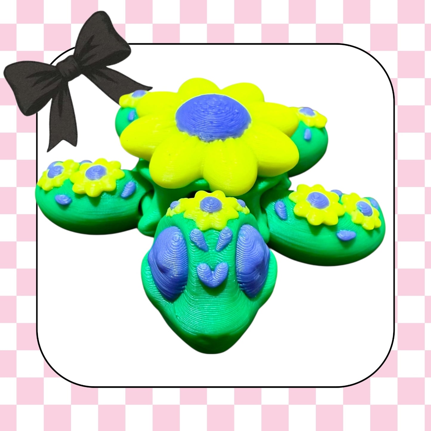 Sunflower turtle (green)