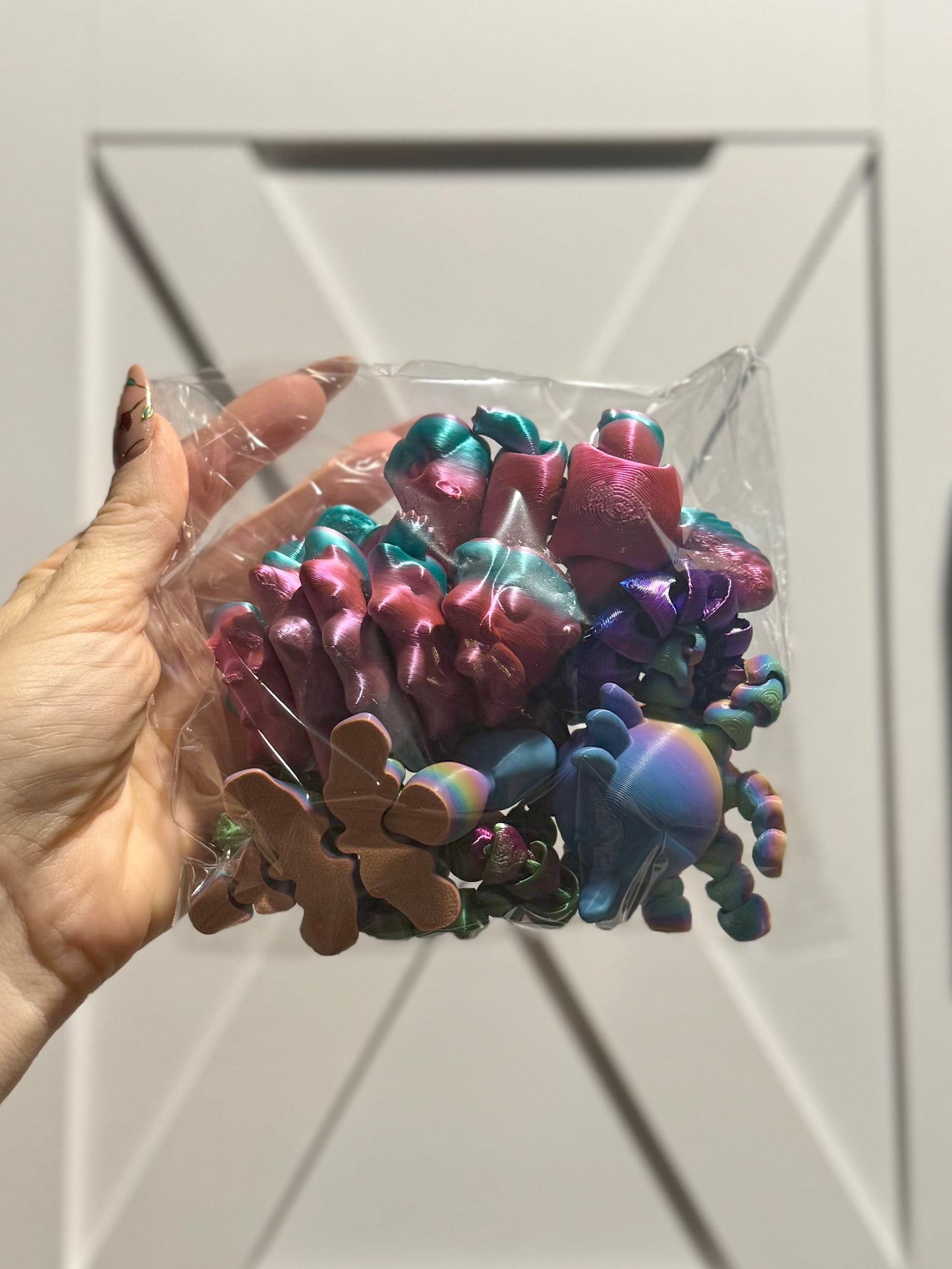 Grab bag of 3D printed fidgets