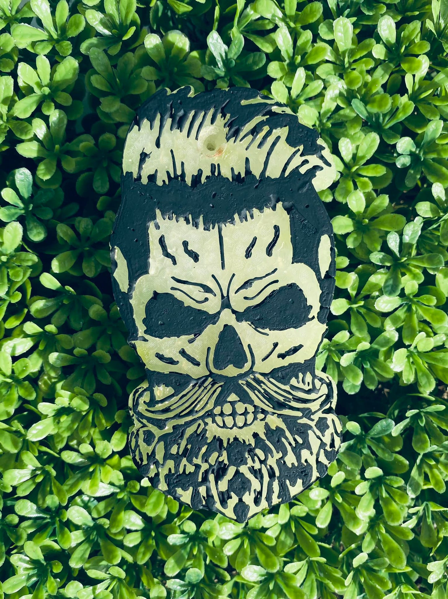 Hairy skull guy