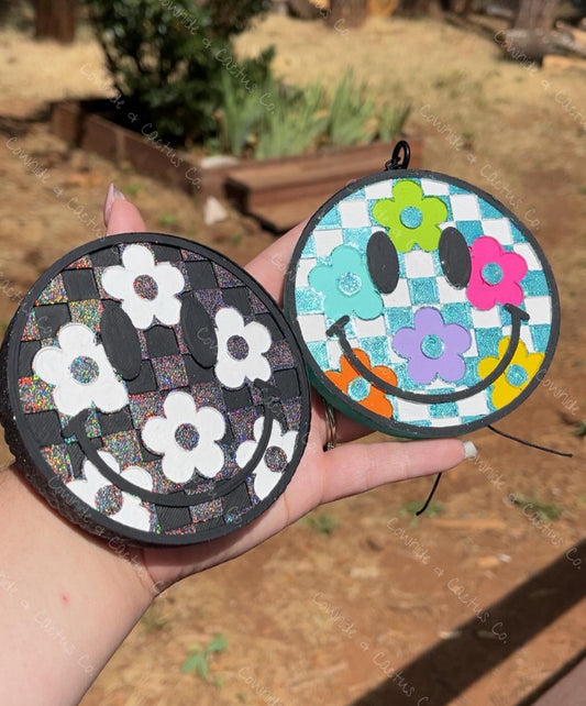 Smiley circle designs- choose your insert/s- READ DESCRIPTION
