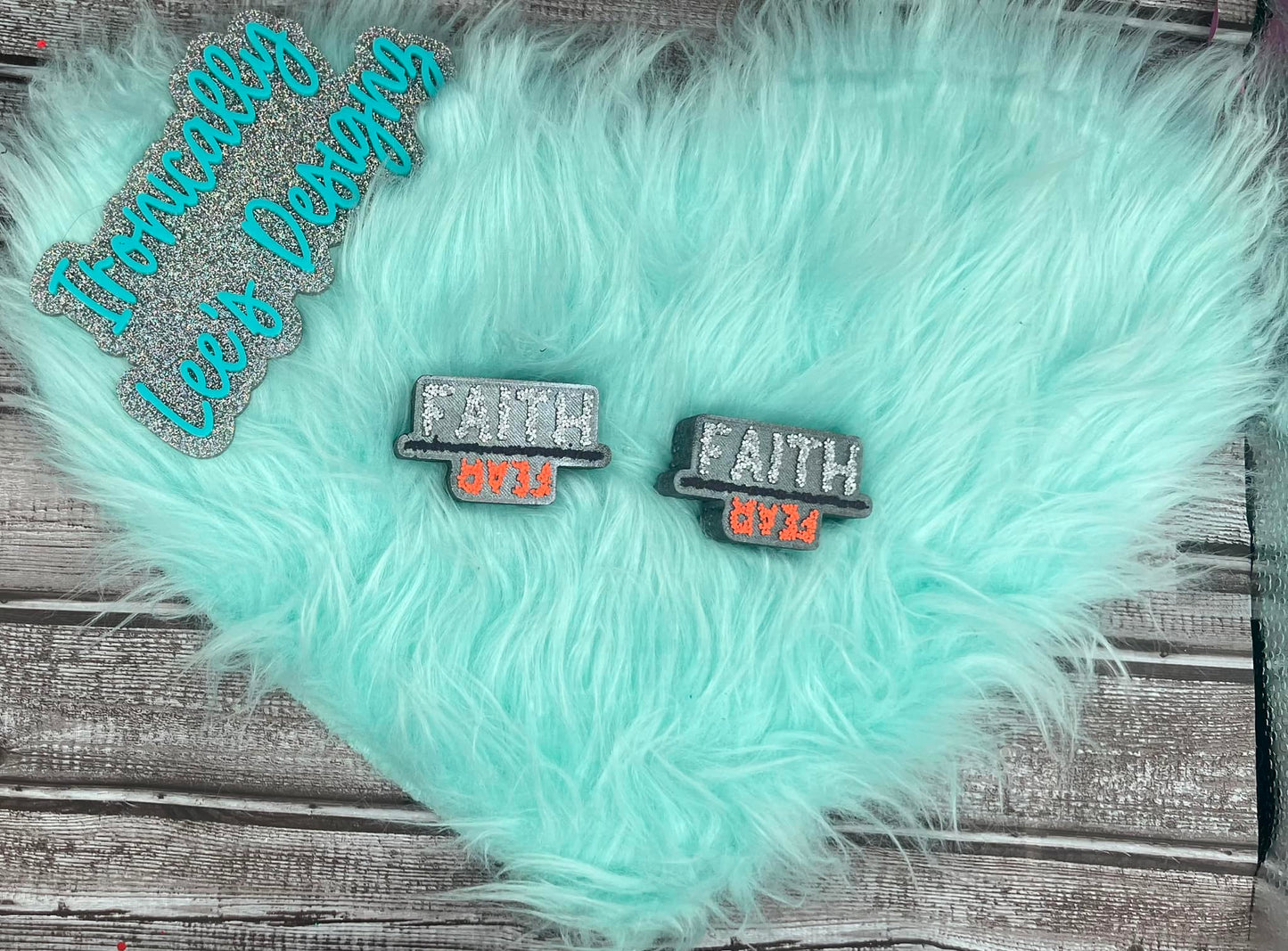 faith over fear Vent clip