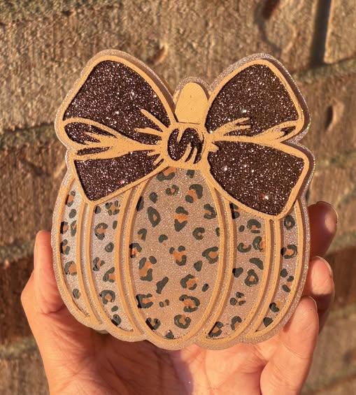 COQUETTE BOW PUMPKIN INSERTS- choose your insert/s READ DESCRIPTION