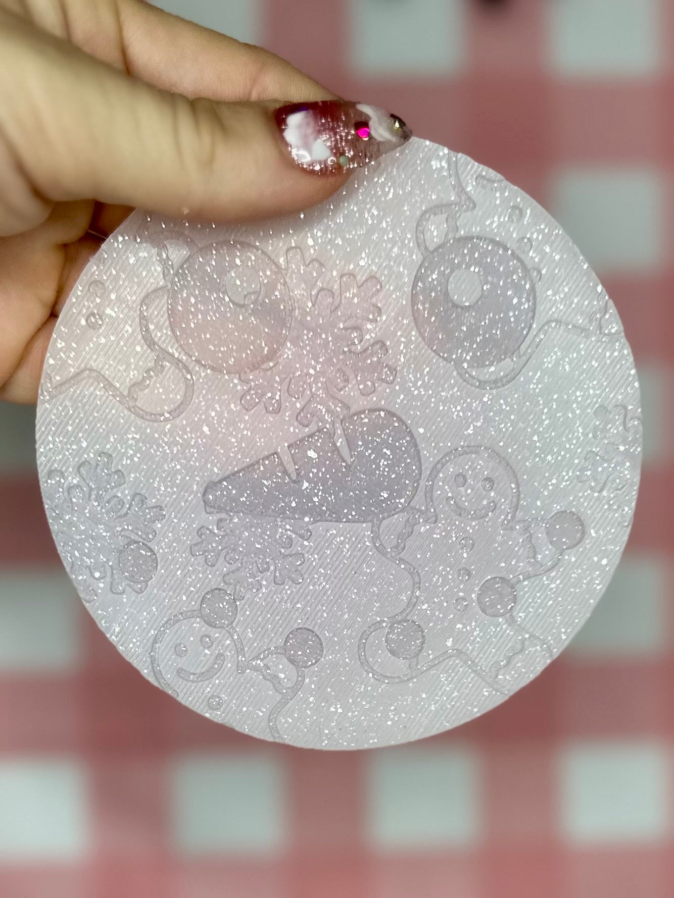 Snowman Smiley Circular designs- choose your insert/s- READ DESCRIPTION