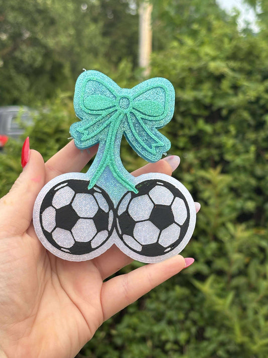Soccer ball cherries