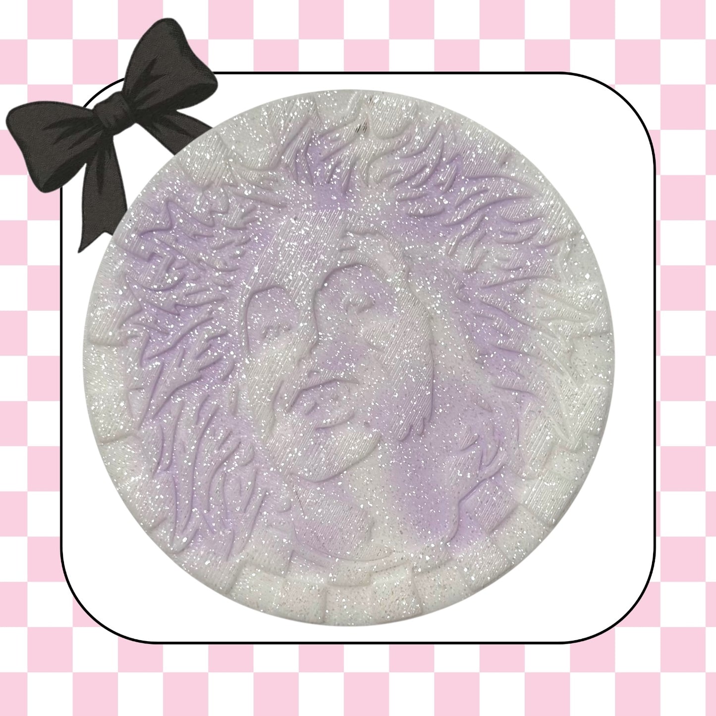 Scary Guys 4in round designs- choose your insert/s- READ DESCRIPTION