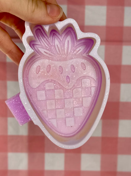 Checkered strawberry
