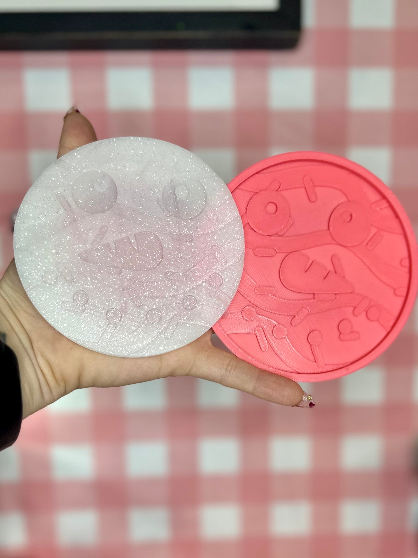 Snowman Smiley Circular designs- choose your insert/s- READ DESCRIPTION
