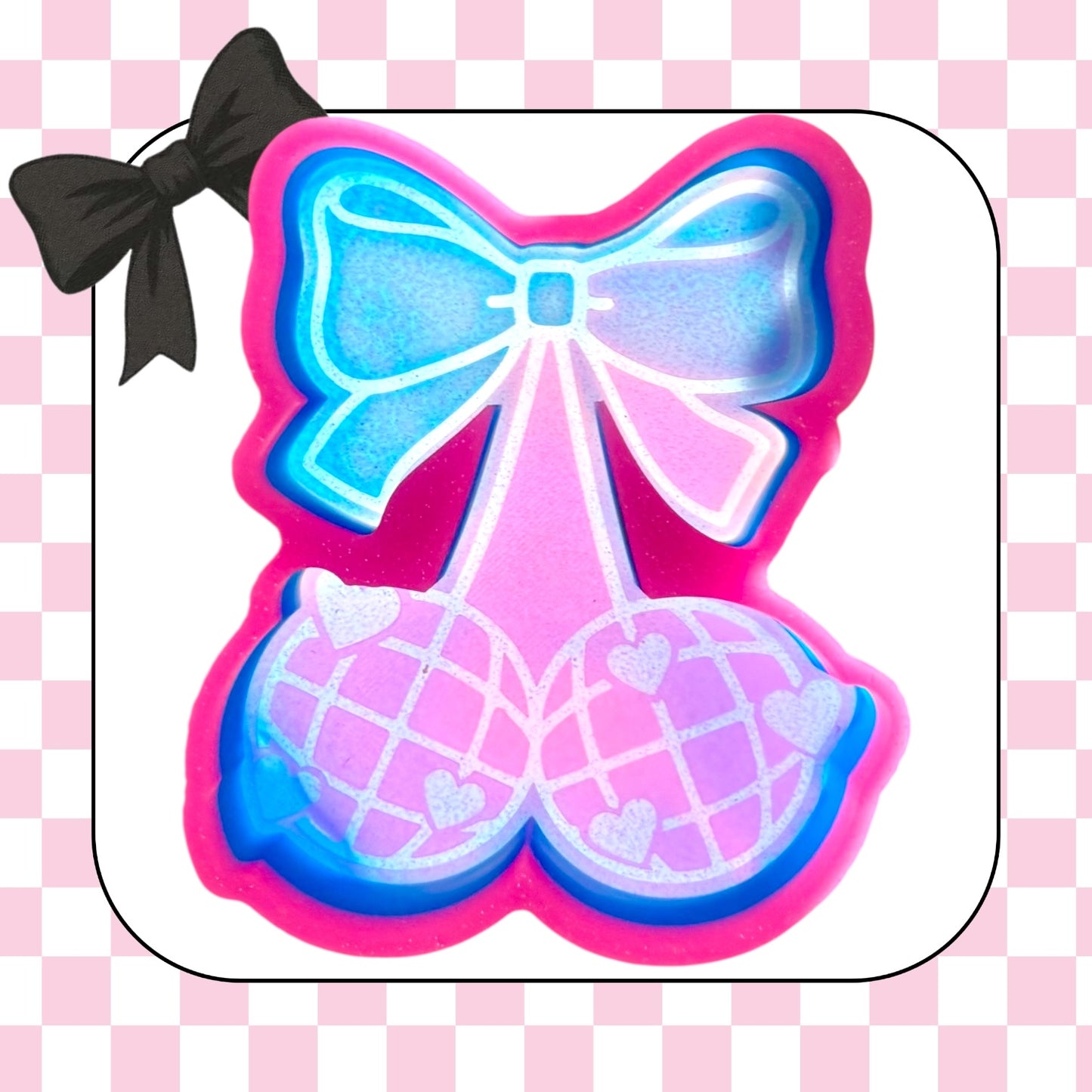 Disco cherries with hearts