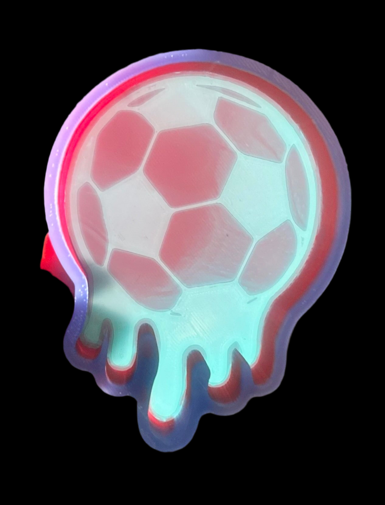 Drippy soccer ball