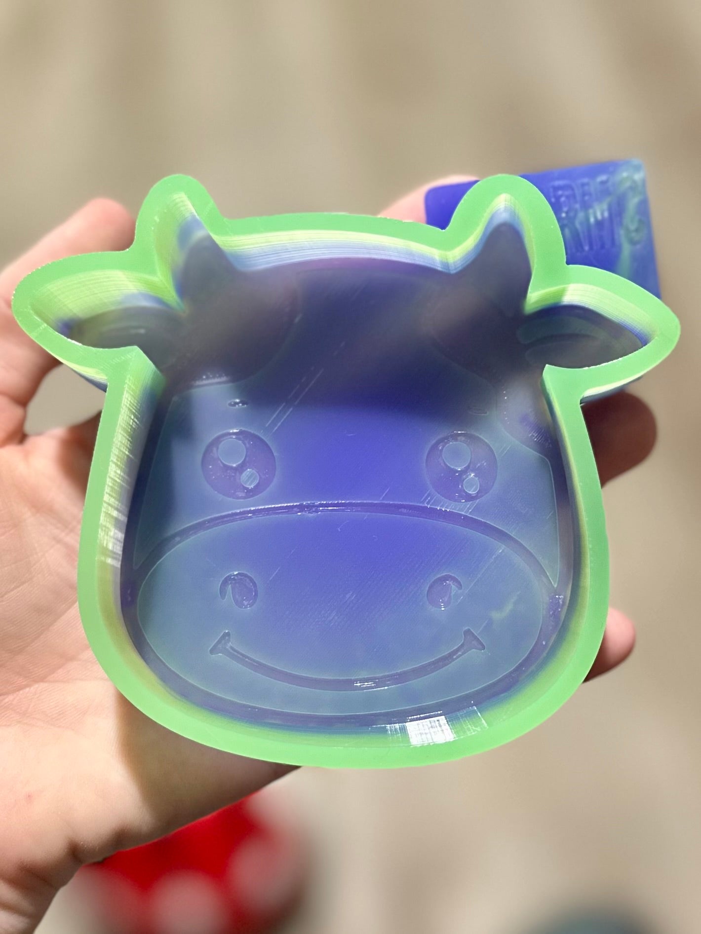Cute Cow HEAD Vent Clip
