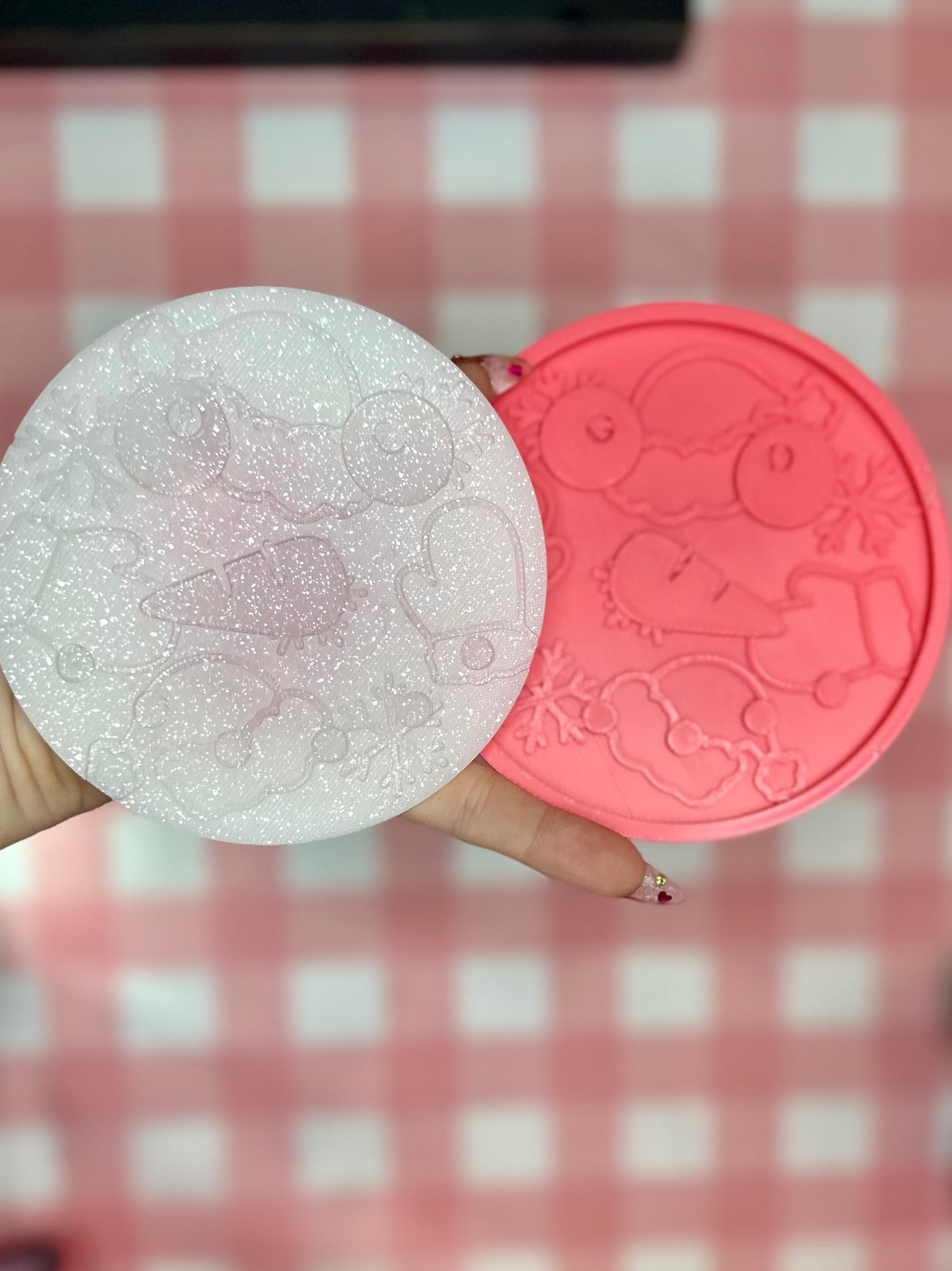 Snowman Smiley Circular designs- choose your insert/s- READ DESCRIPTION