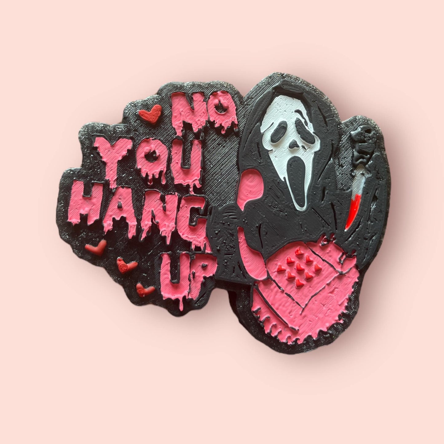 No you hang up- ghost face