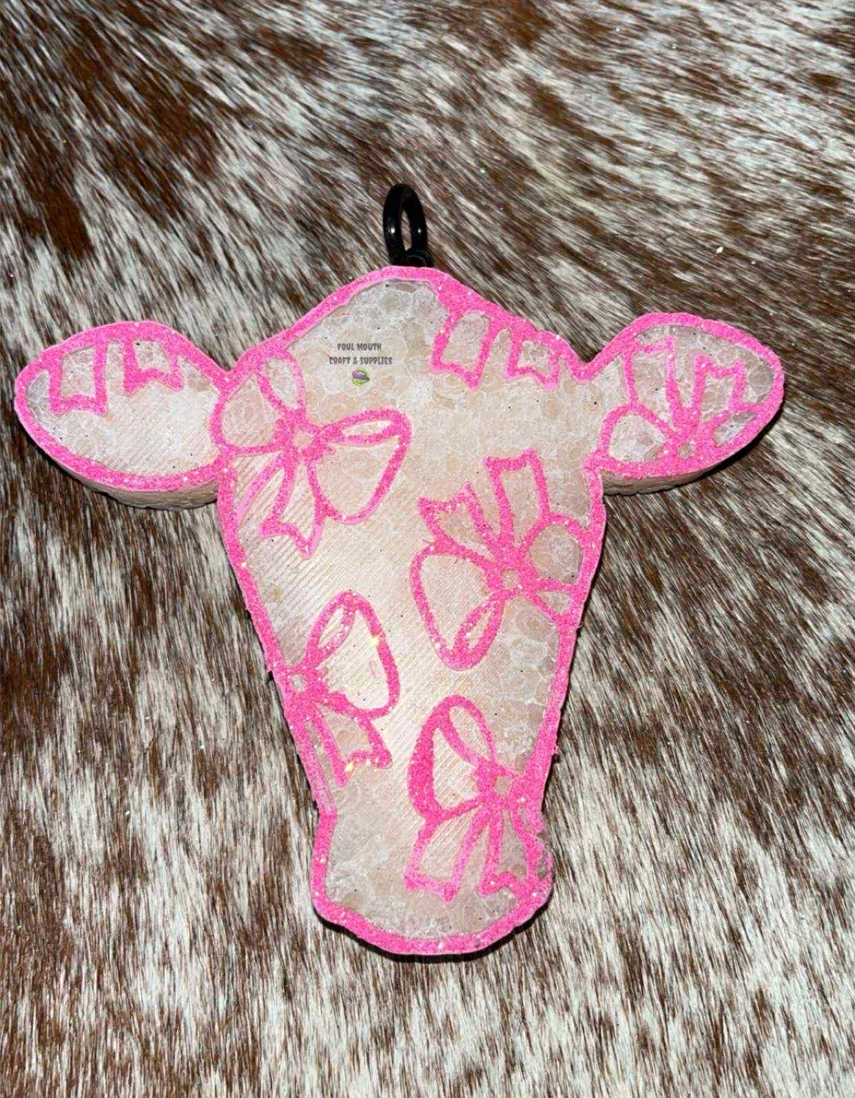 COW HEAD- choose your insert/s READ DESCRIPTION