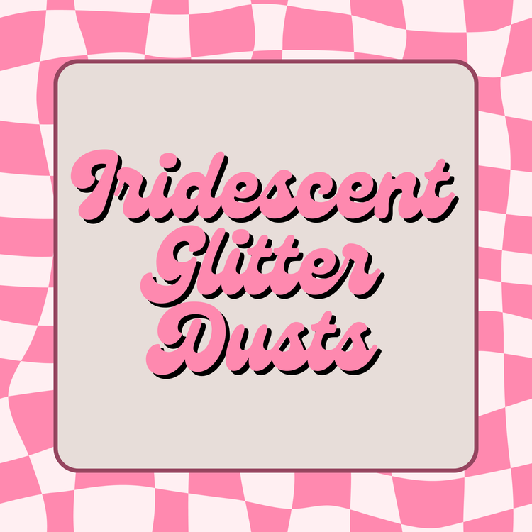 Iridescent glitters