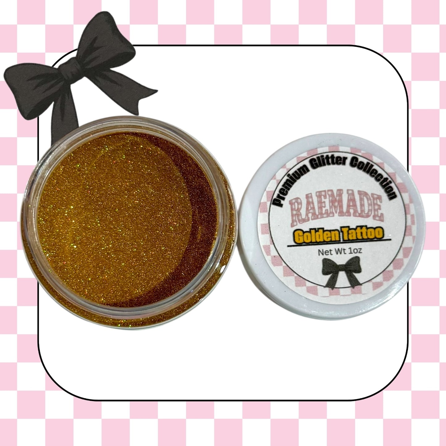 Golden Tattoo Glitter Dust