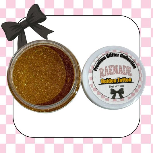 Golden Tattoo Glitter Dust