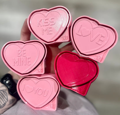 Conversation hearts Vent Clip (multiple to choose from)