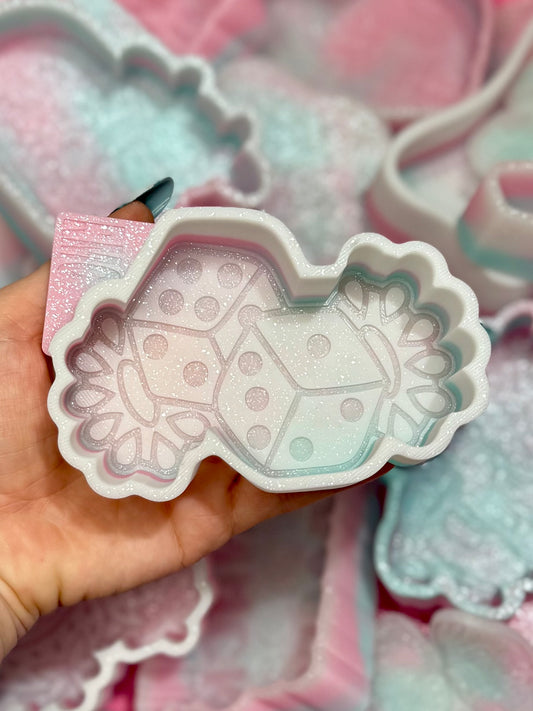 Turquoise dice