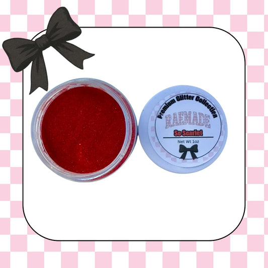 So Scarlet Glitter Dust