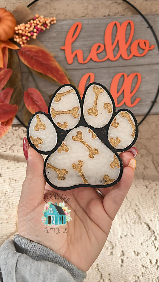 DOG PAWS- choose your insert/s READ DESCRIPTION