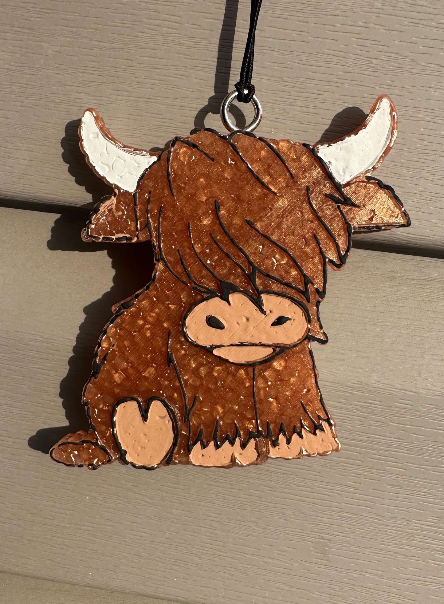 Cute highland cow