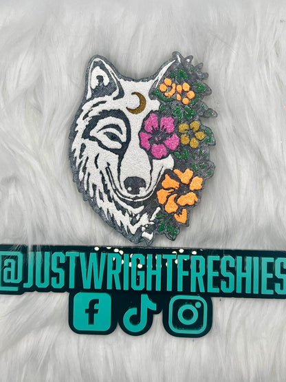 Floral wolf