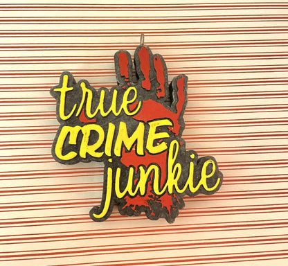 True Crime inspired Handprint