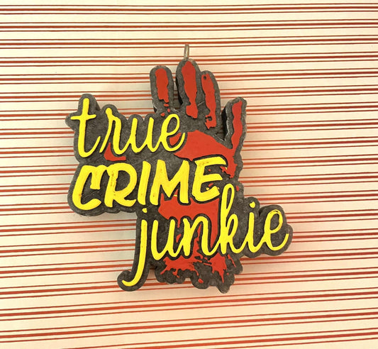 True Crime inspired Handprint