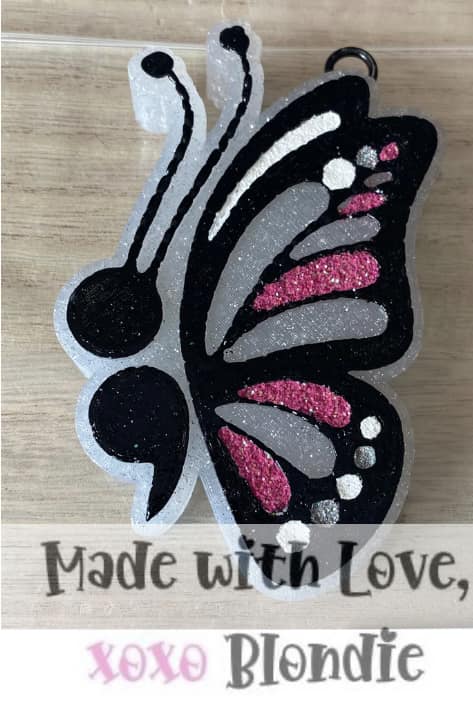 Semi colon butterfly