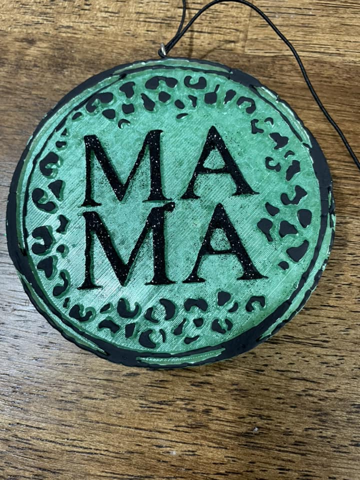 Cheetah Mama circle