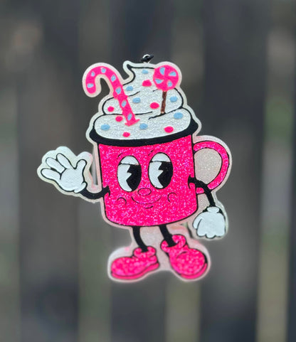 Walking whipped cup