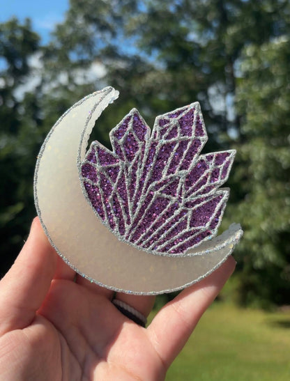 Moon and Crystals