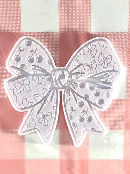 COQUETTE BOW- choose your insert/s- READ DESCRIPTION