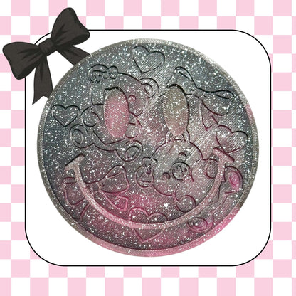 Holiday smiley circle designs- choose your insert/s- READ DESCRIPTION