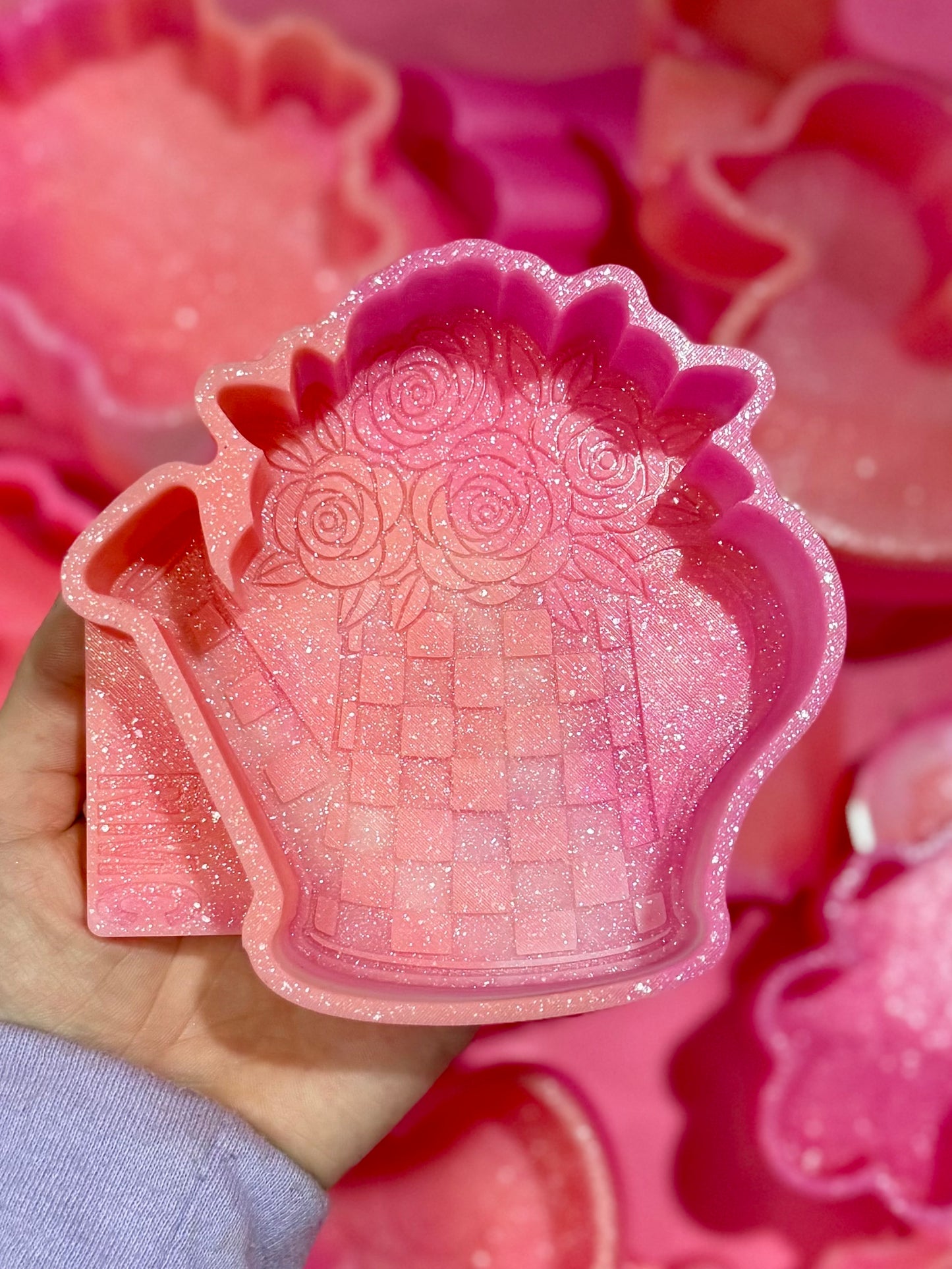 Checkered Watering can