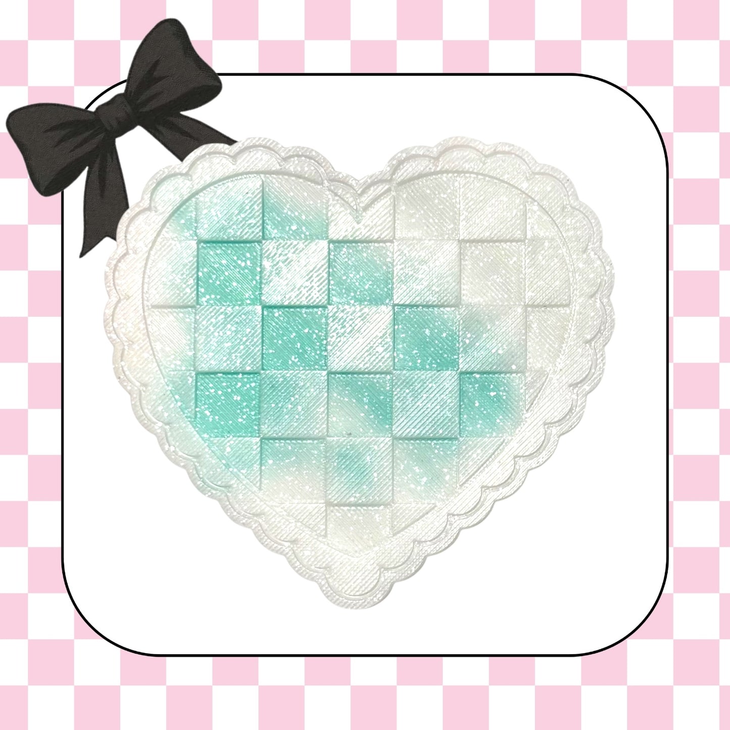 LACE HEART- choose your insert/s- read description