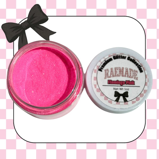 Flamingo Pink Glitter Dust