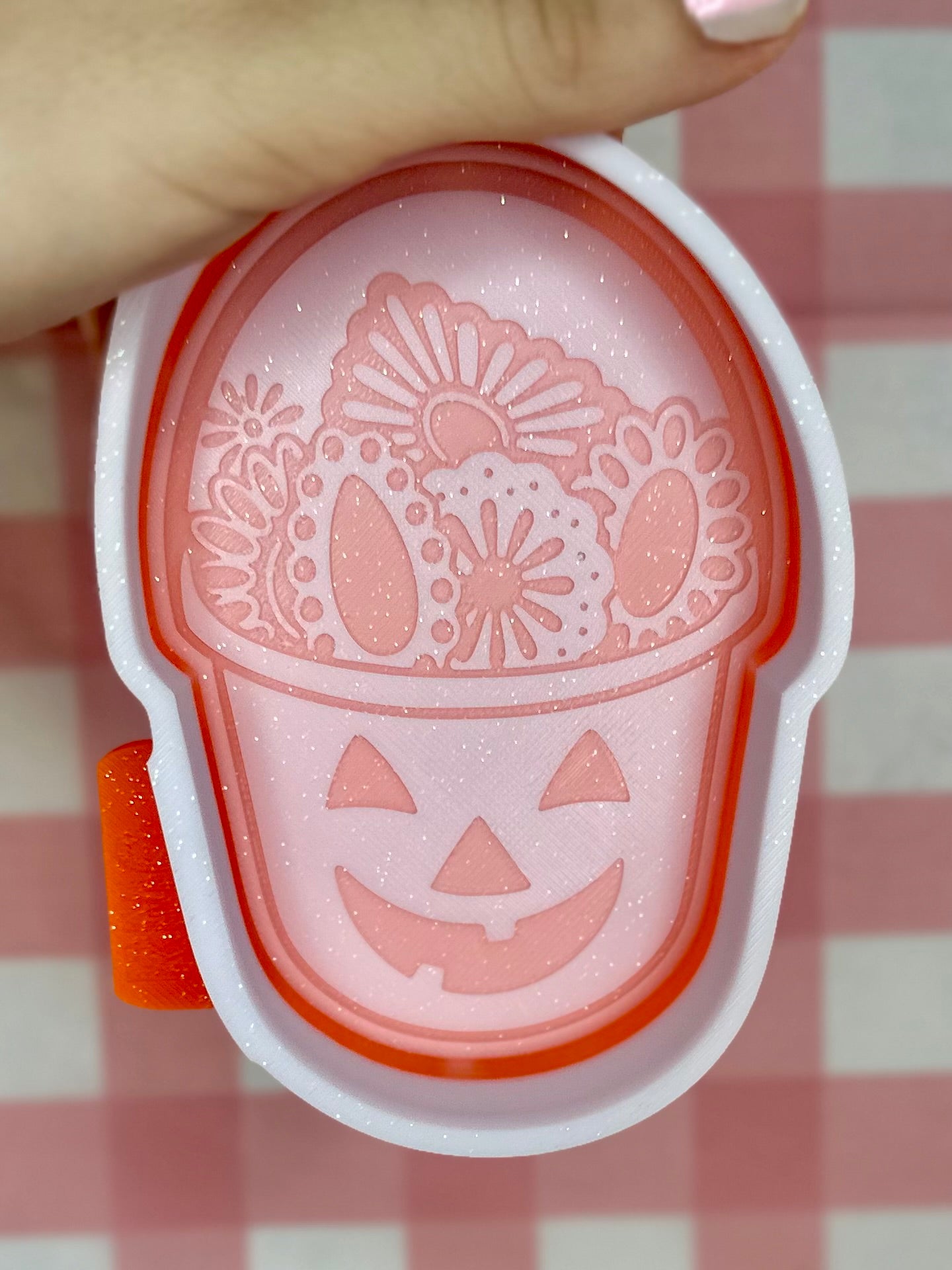 Turquoise halloween bucket