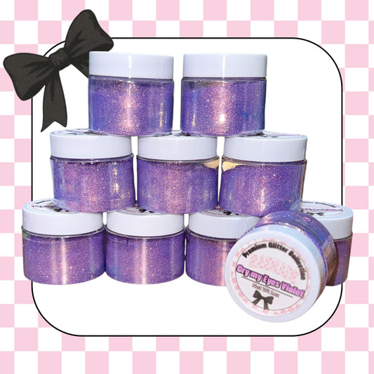 Cry my eyes Violet Glitter Dust