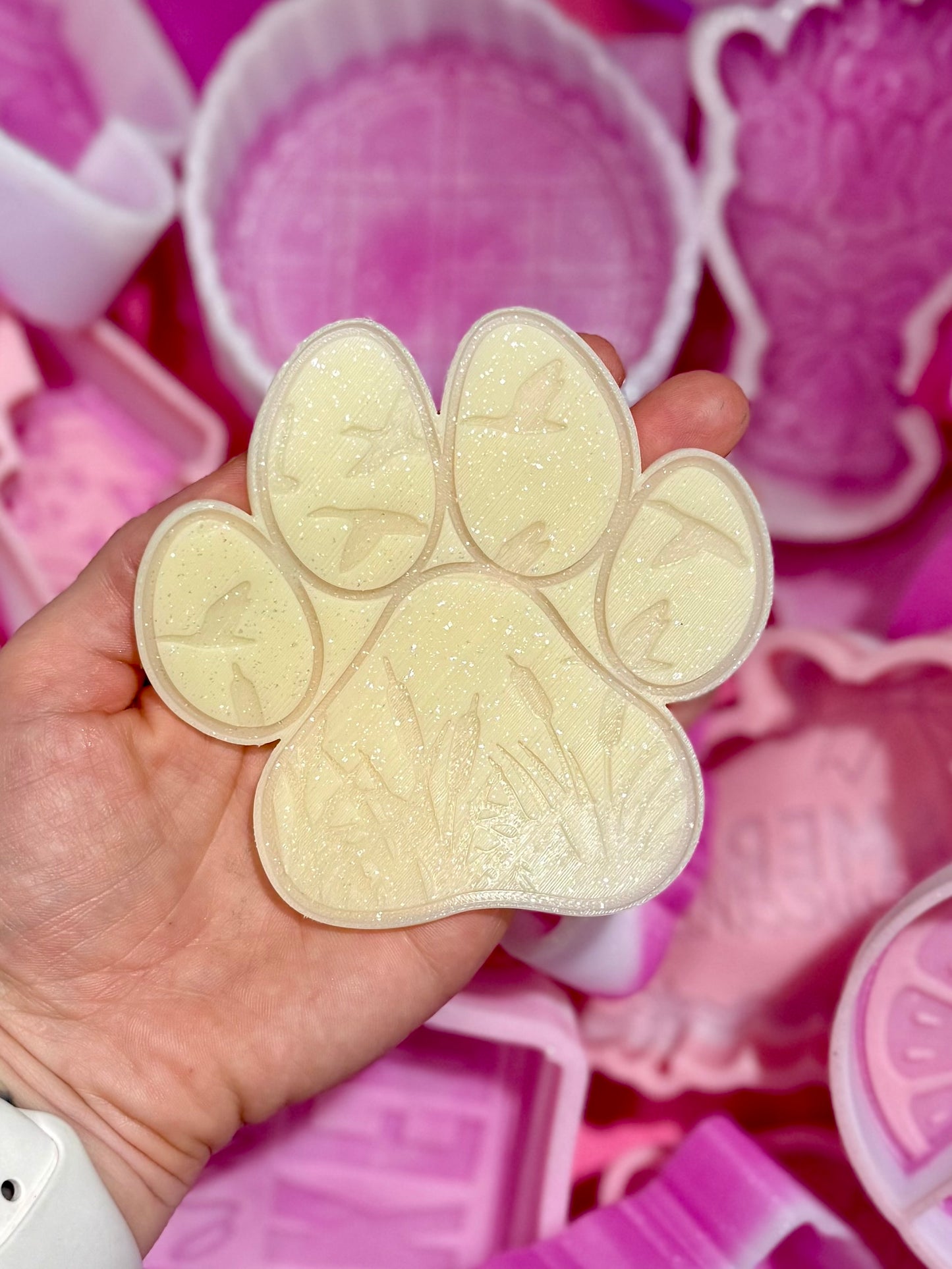 DOG PAWS- choose your insert/s READ DESCRIPTION