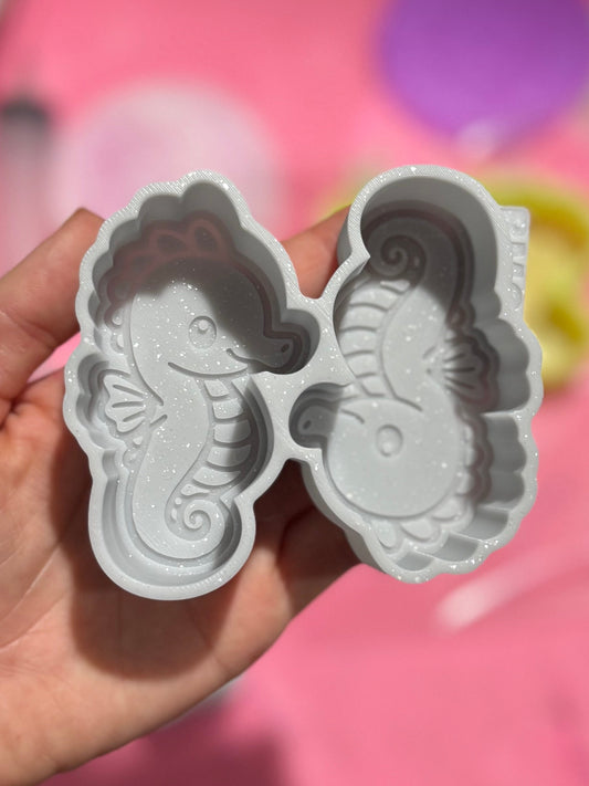 Seahorse (scent and honey designed) vent clip mold (matches seahorse cherries and frame)