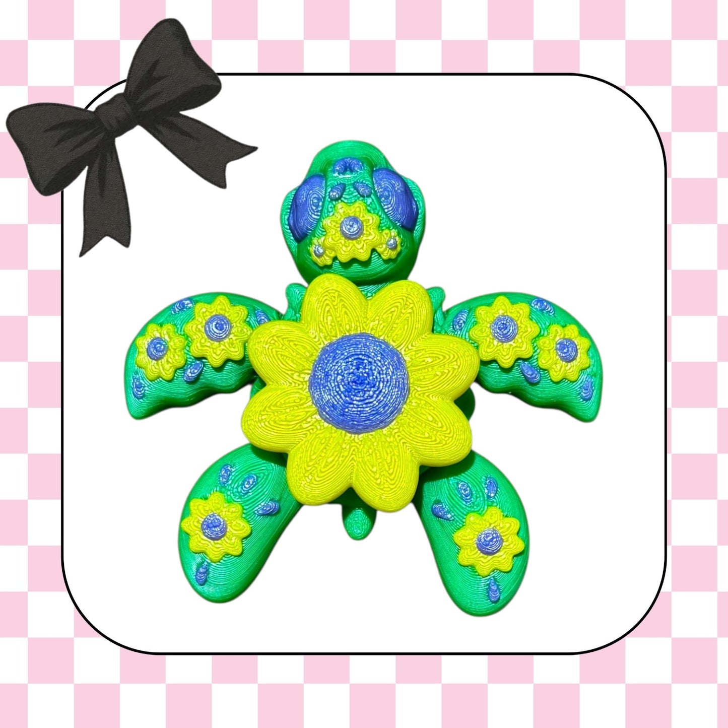 Sunflower turtle (green)