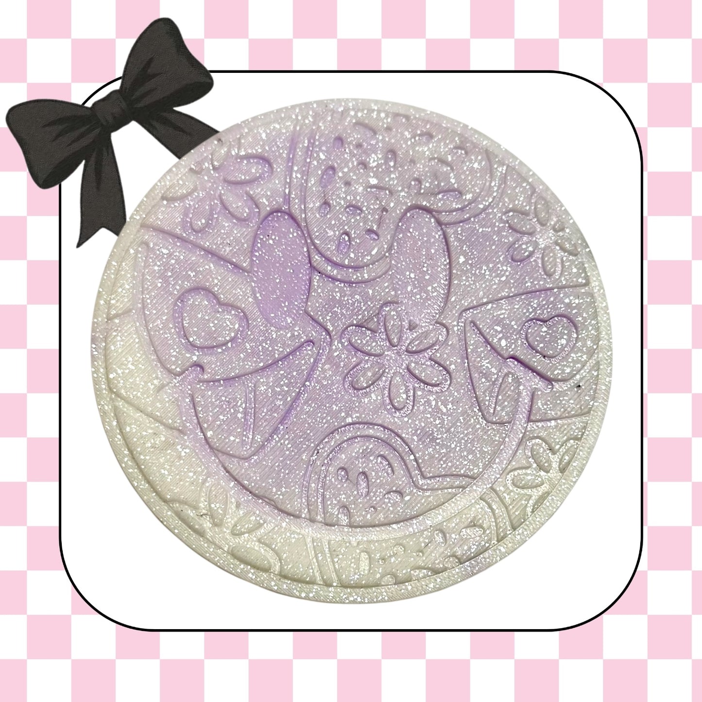 Holiday smiley circle designs- choose your insert/s- READ DESCRIPTION