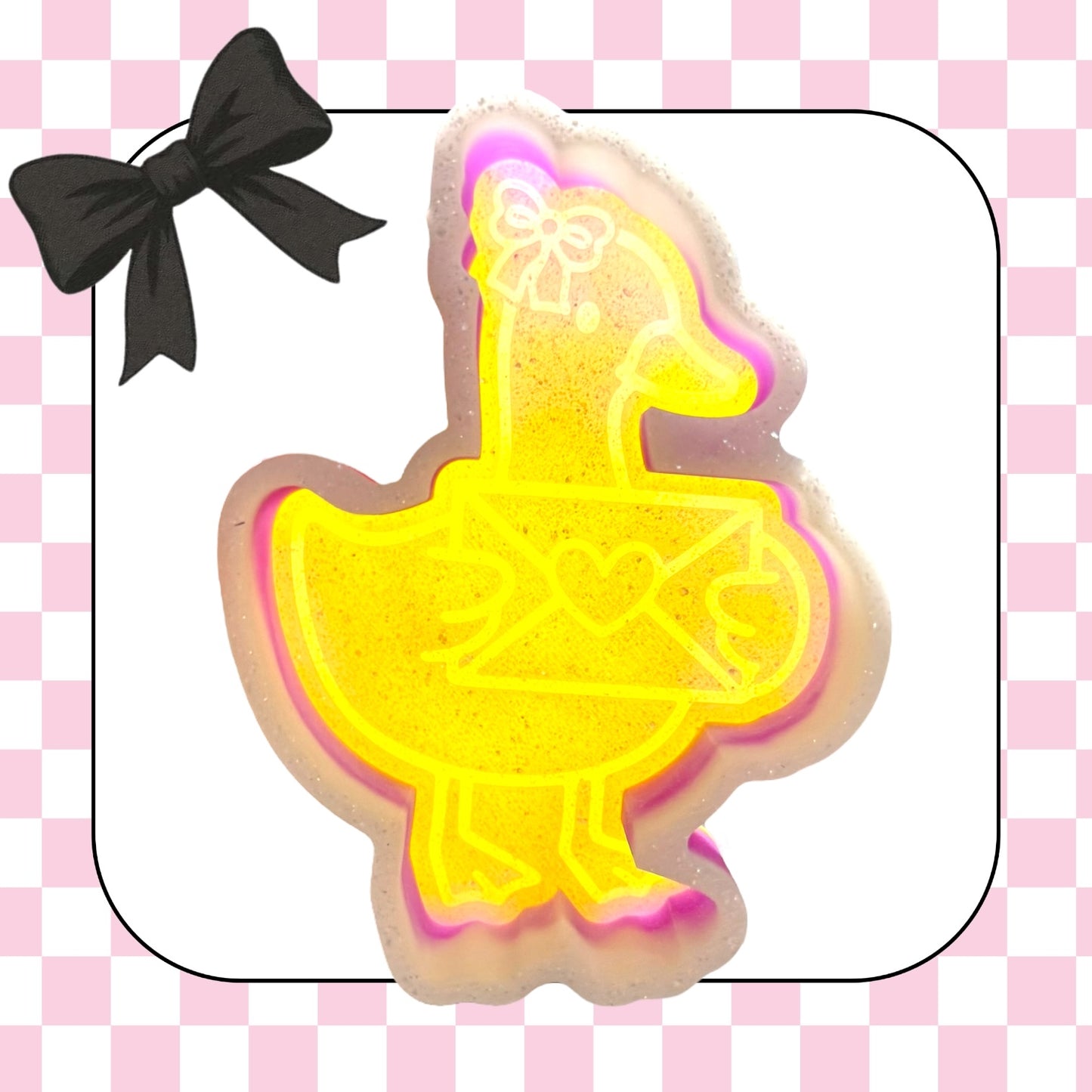 Goose with love letter