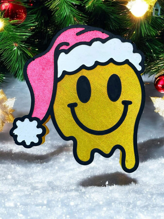 Drippy Santa smiley vent clip