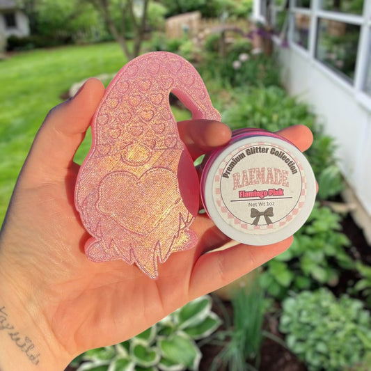 Flamingo Pink Glitter Dust