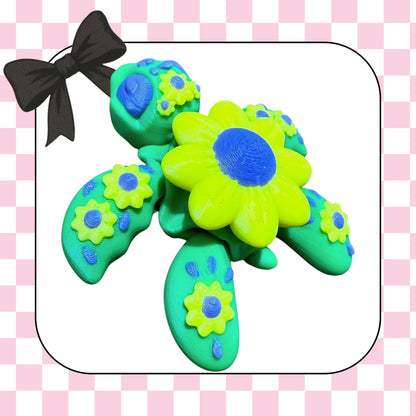 Sunflower turtle (green)