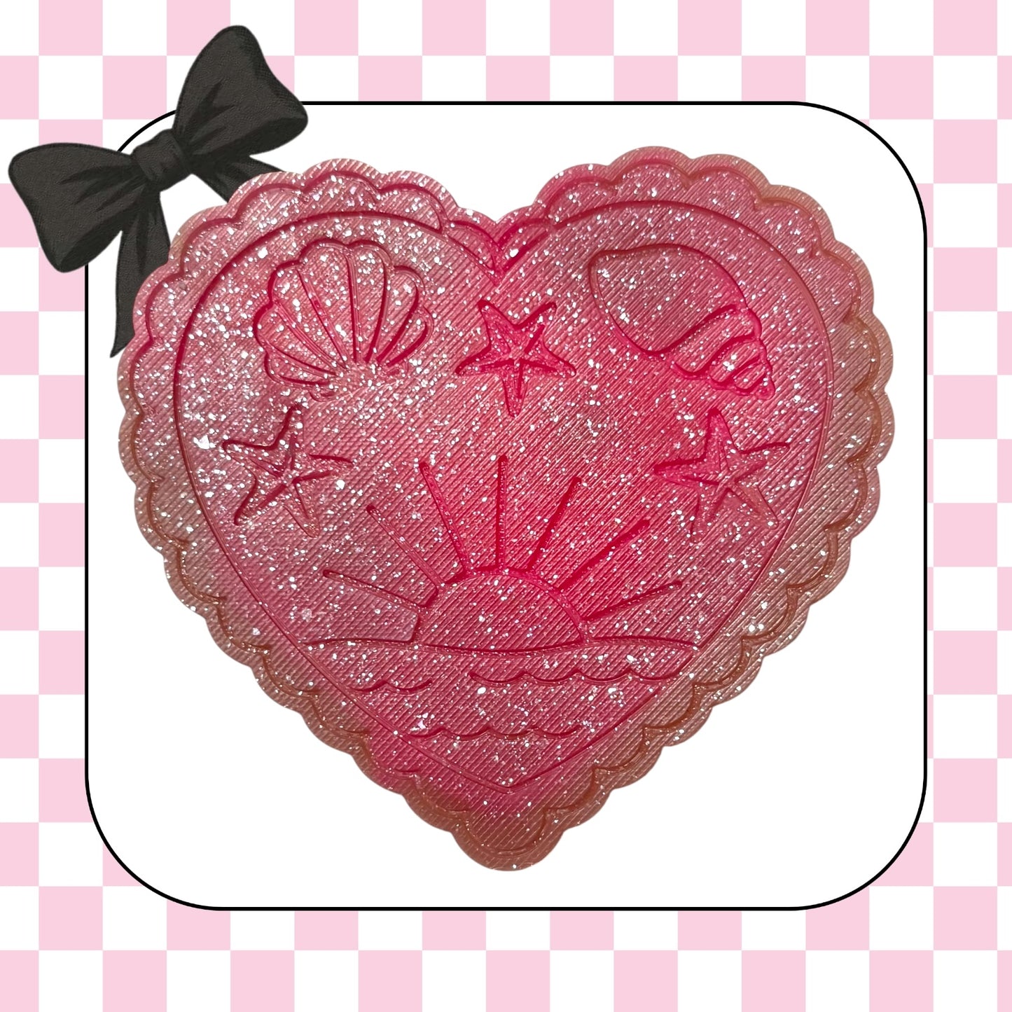 LACE HEART- choose your insert/s- read description