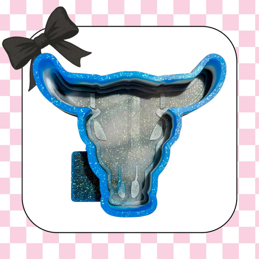 BULL SKULL- choose your insert/s- read description